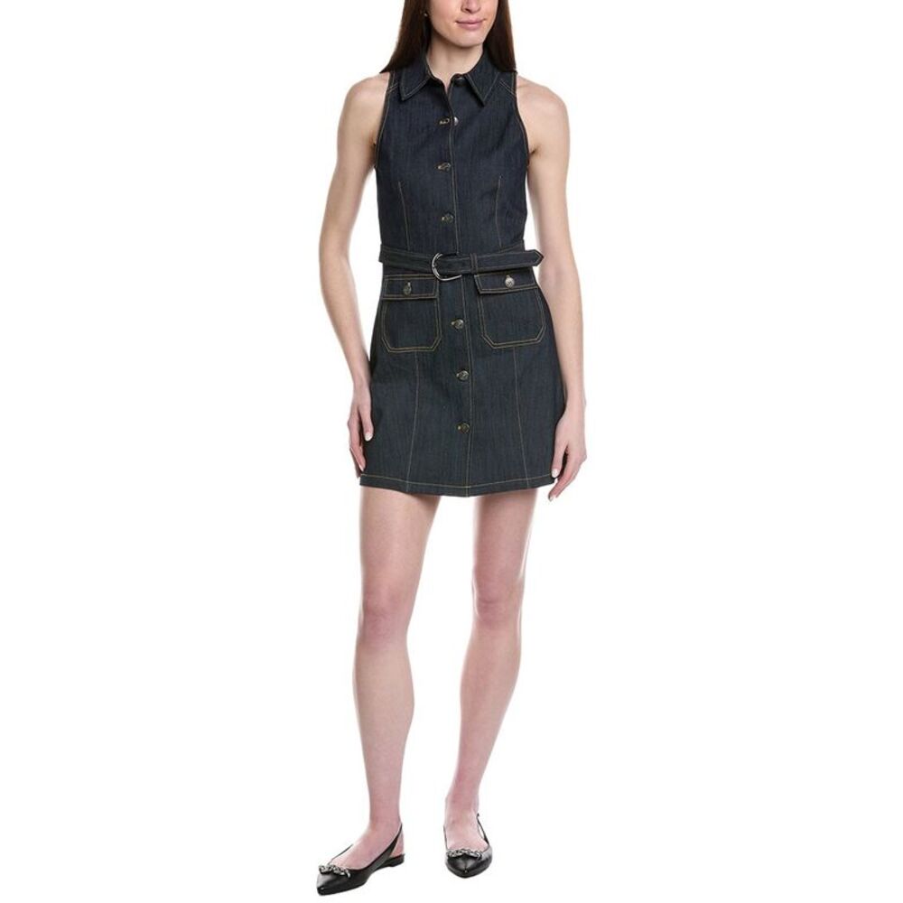 Cinq À Sept Womens  Silk Andree Dress, Blue